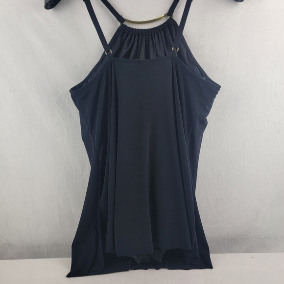 Magicsuit Parker halter swimdress shaping support optional side tie swim dress - Picture 9 of 12